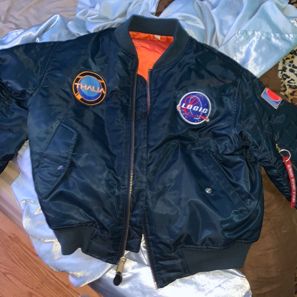 The incredible true story bomber jacket (logic)